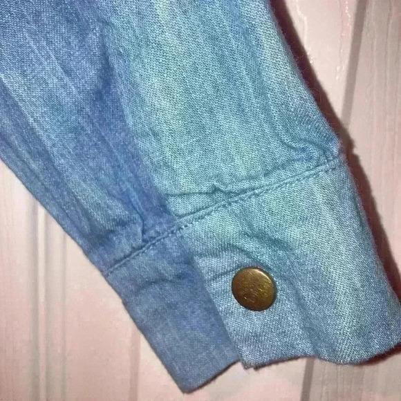 Denim Cottage Core Dress size XS PRISTINE - Picture 5 of 8